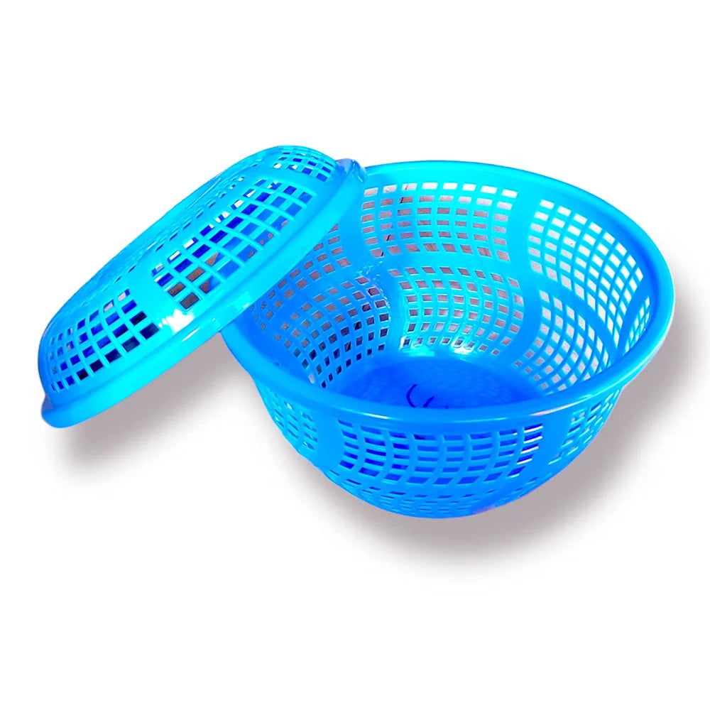 Fruit and Vegetable Storage Basket with Net Cover